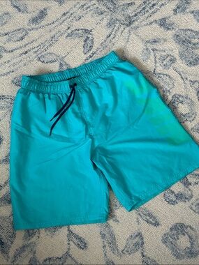 Men's Nike Teal Swim Shorts - Size Medium